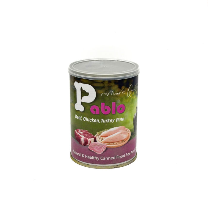 photo_5911140868352052624_w کنسرو پته گوشت گوساله، مرغ و بوقلمون پابلو