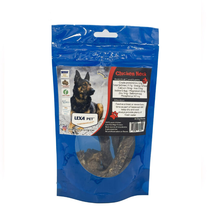 تشویقی گردن مرغ خشک لکسا پت